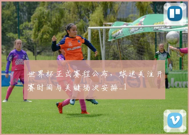 世界杯正式赛程公布,球迷关注开赛时间与关键场次安排_1